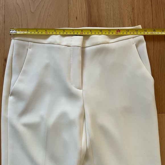 BCBG MAXAZRIA Ivory Slim Leg Pant, Size X-Small - Picture 6 of 10